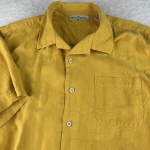 Tommy Bahama Yellow Casual Button Down Shirt